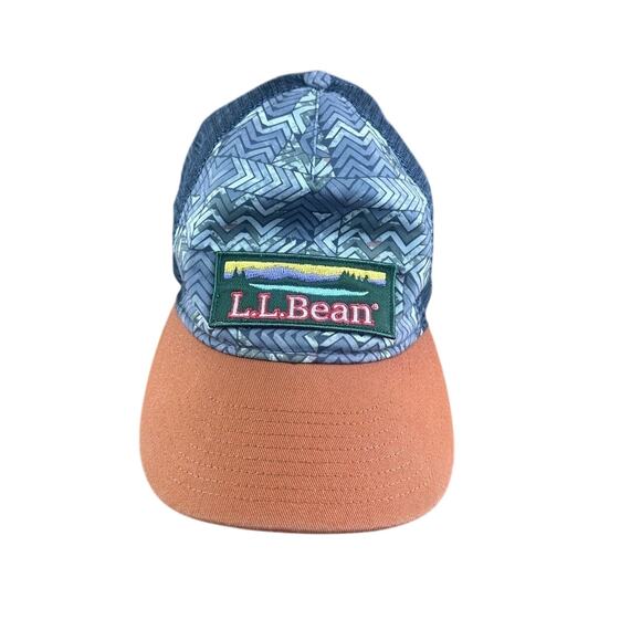 L.L. Bean Other - L.L. Bean Trucker Mesh Hat Cap Patch Snapback Adjustable Freeport Maine
